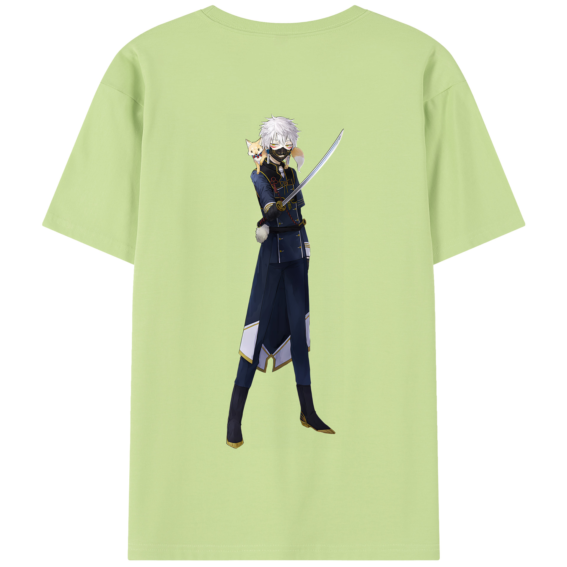 （画像用） 刀剣乱舞 Touken Ranbu 綿100％半袖Tシャツ（背面プリント）